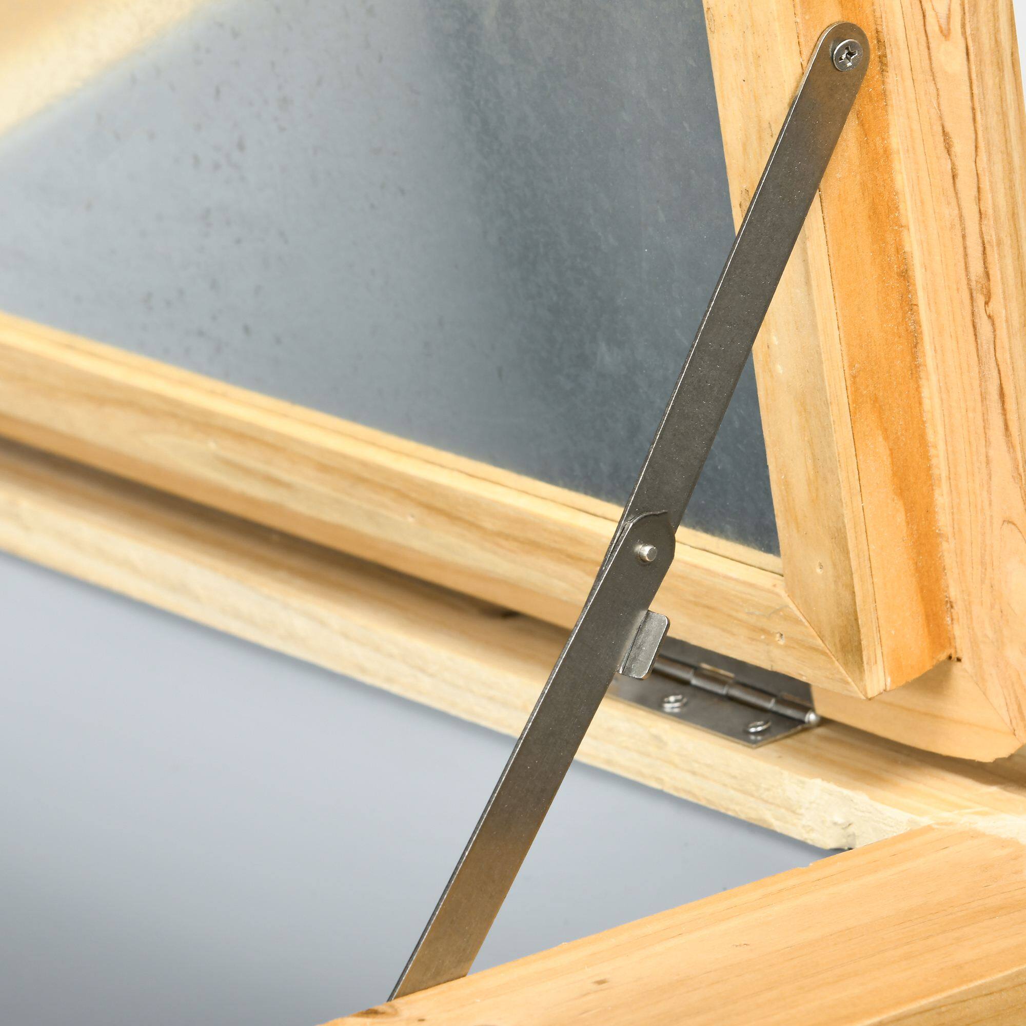 Alt View 7. Outsunny - Wooden Patio Cooler, 54Qt. Outdoor Beverage Cooler with 3 Handles and Bottle Opener for Poolside Party, Backyard, Deck - Natural Wood.