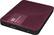 Angle. WD - My Passport Ultra 500GB External USB 3.0/2.0 Portable Hard Drive - Wild Berry.