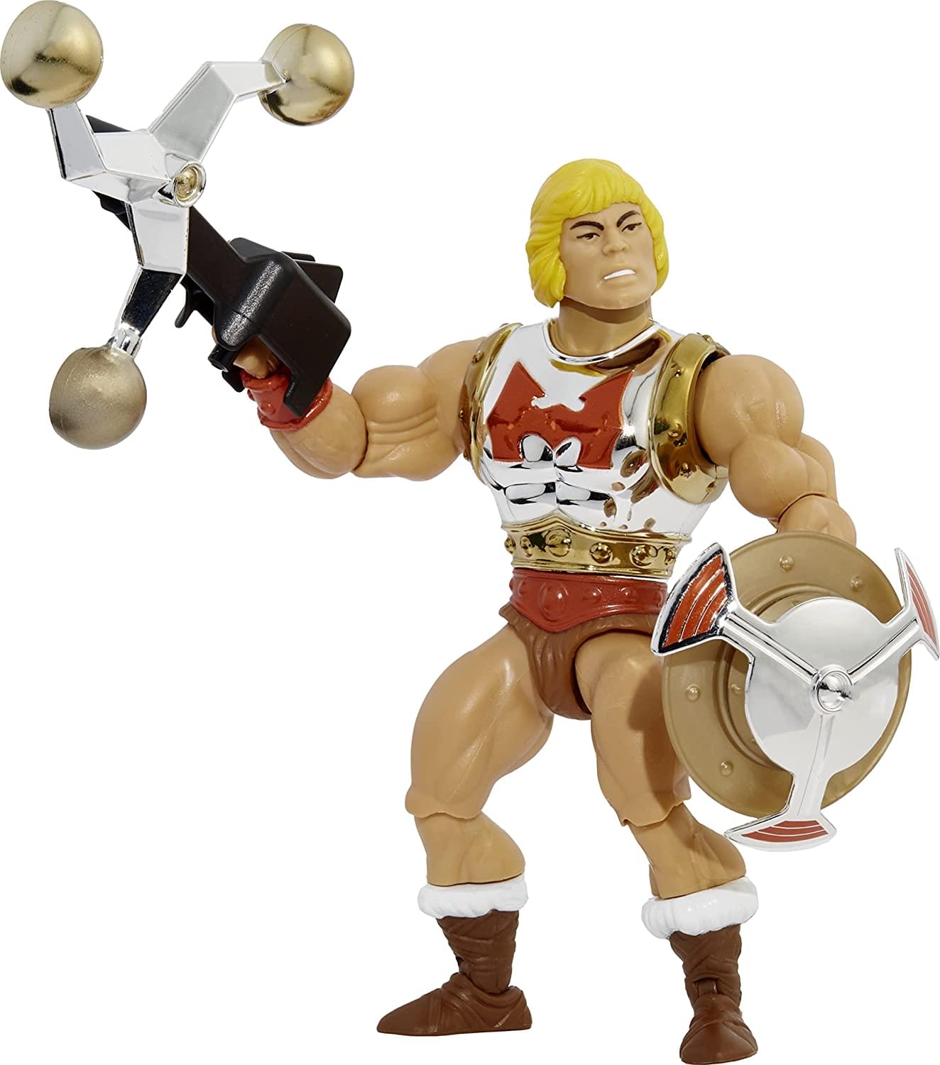 Alt View 10. Masters of the Universe - Masters of the Universe Origins 5.5 Inch Action Figure | Flying Fists He-Man - Brown.