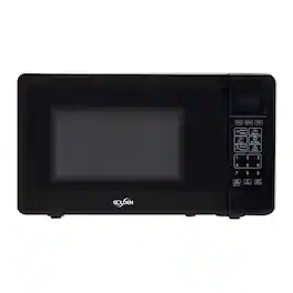 Golden - 0.7 Cu. Ft. Microwave Oven - Black