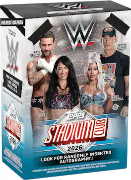 Topps - Stadium Club WWE 2026 Value Box
