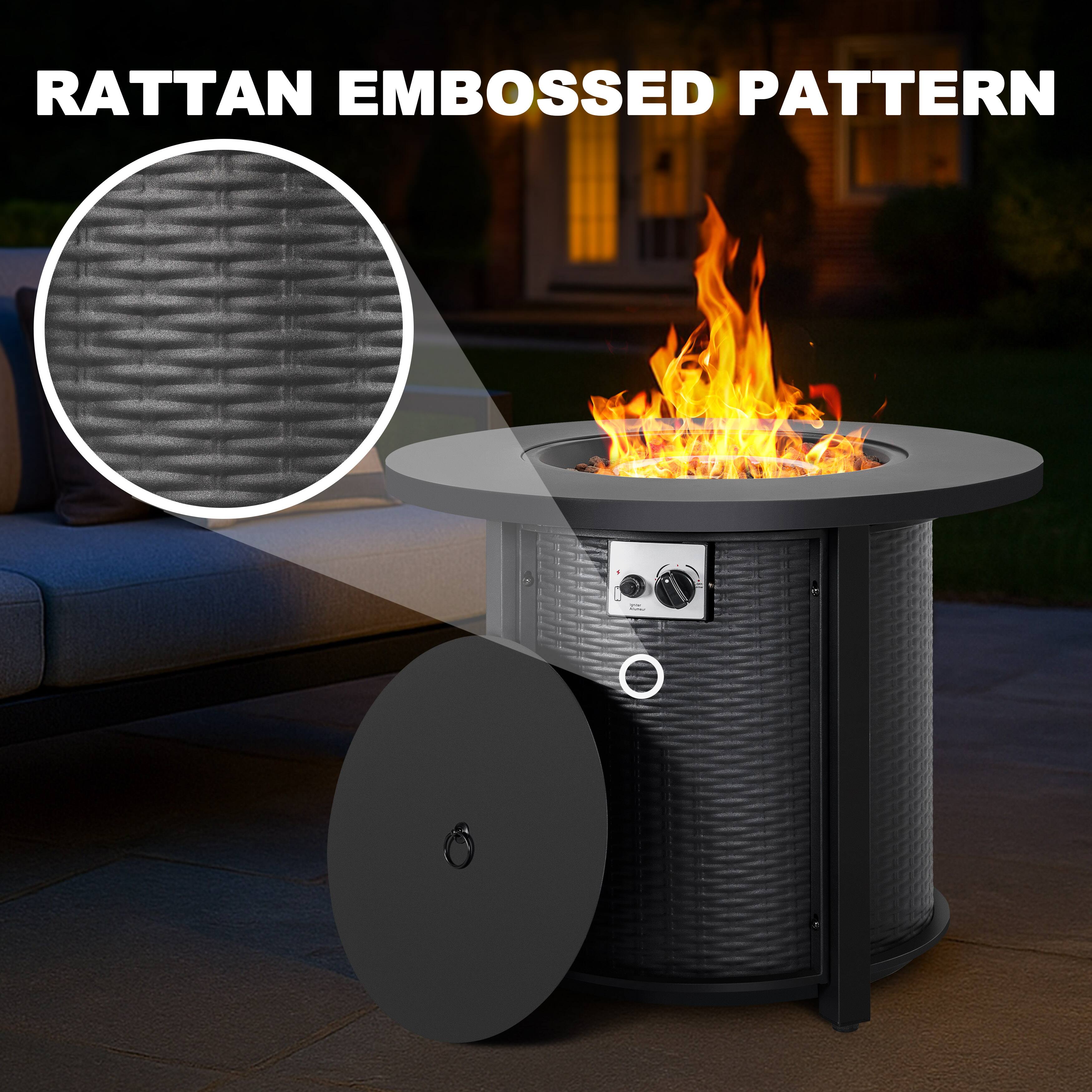 RATTAN EMBOSSED PATTERN