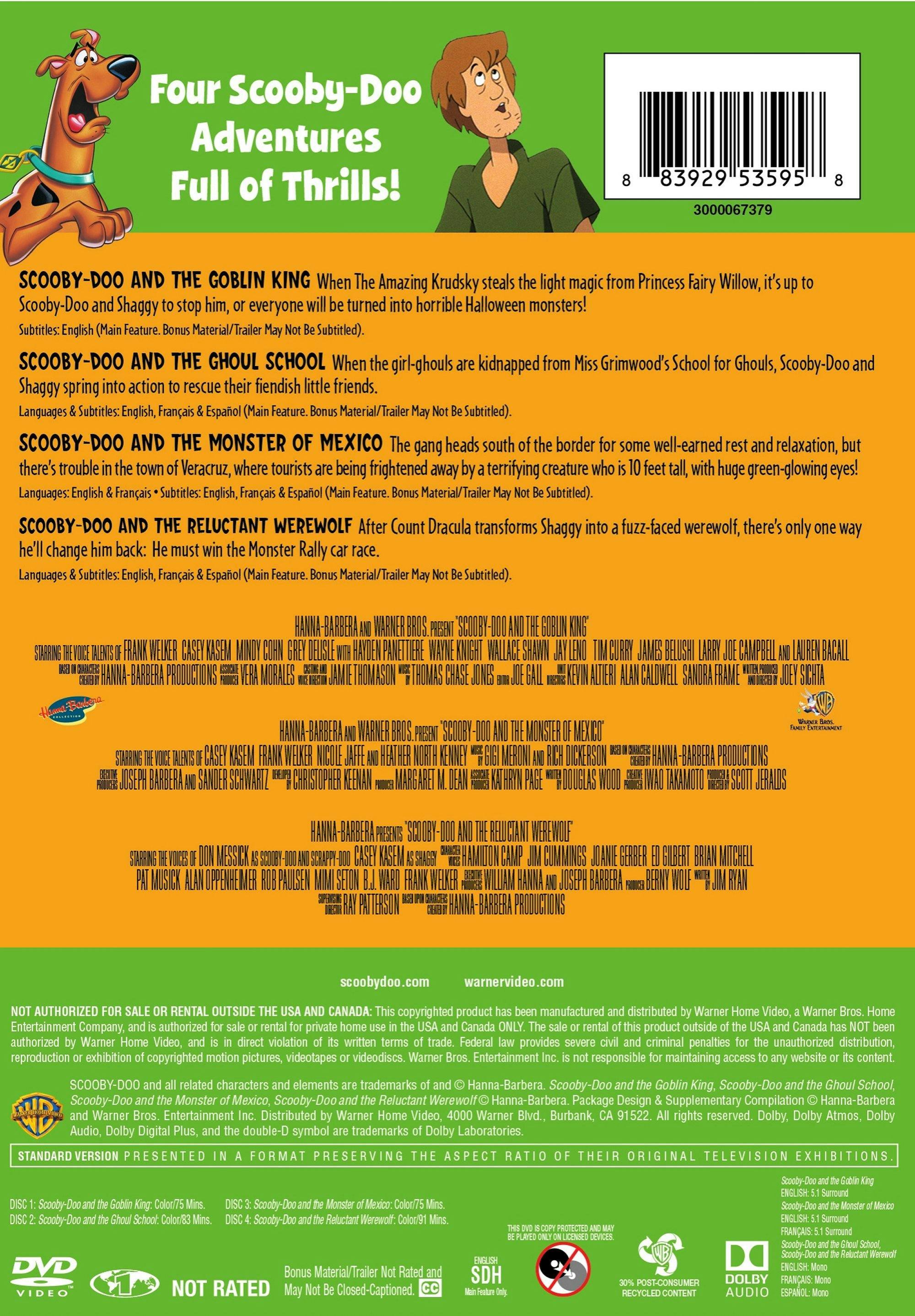 Angle. Scooby-Doo!: Monsters (Box Set) [DVD].