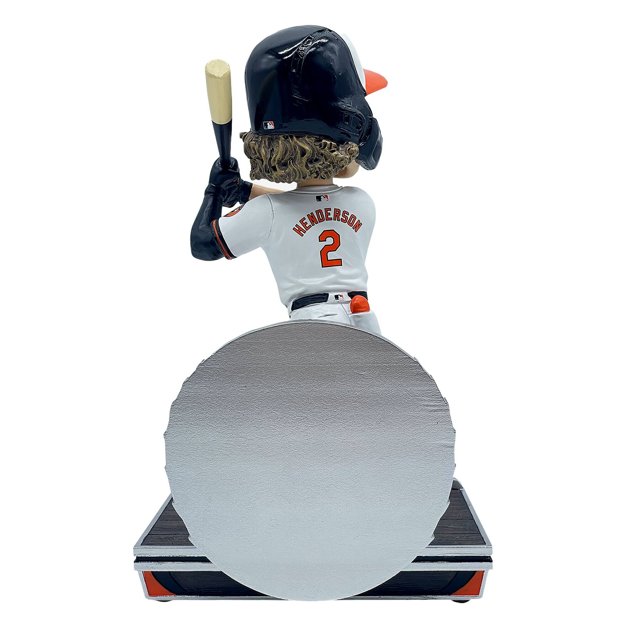 Alt View 1. FOCO - Gunnar Henderson Baltimore Orioles 8" Exclusive Elite Icon Bobblehead - Multicolor.