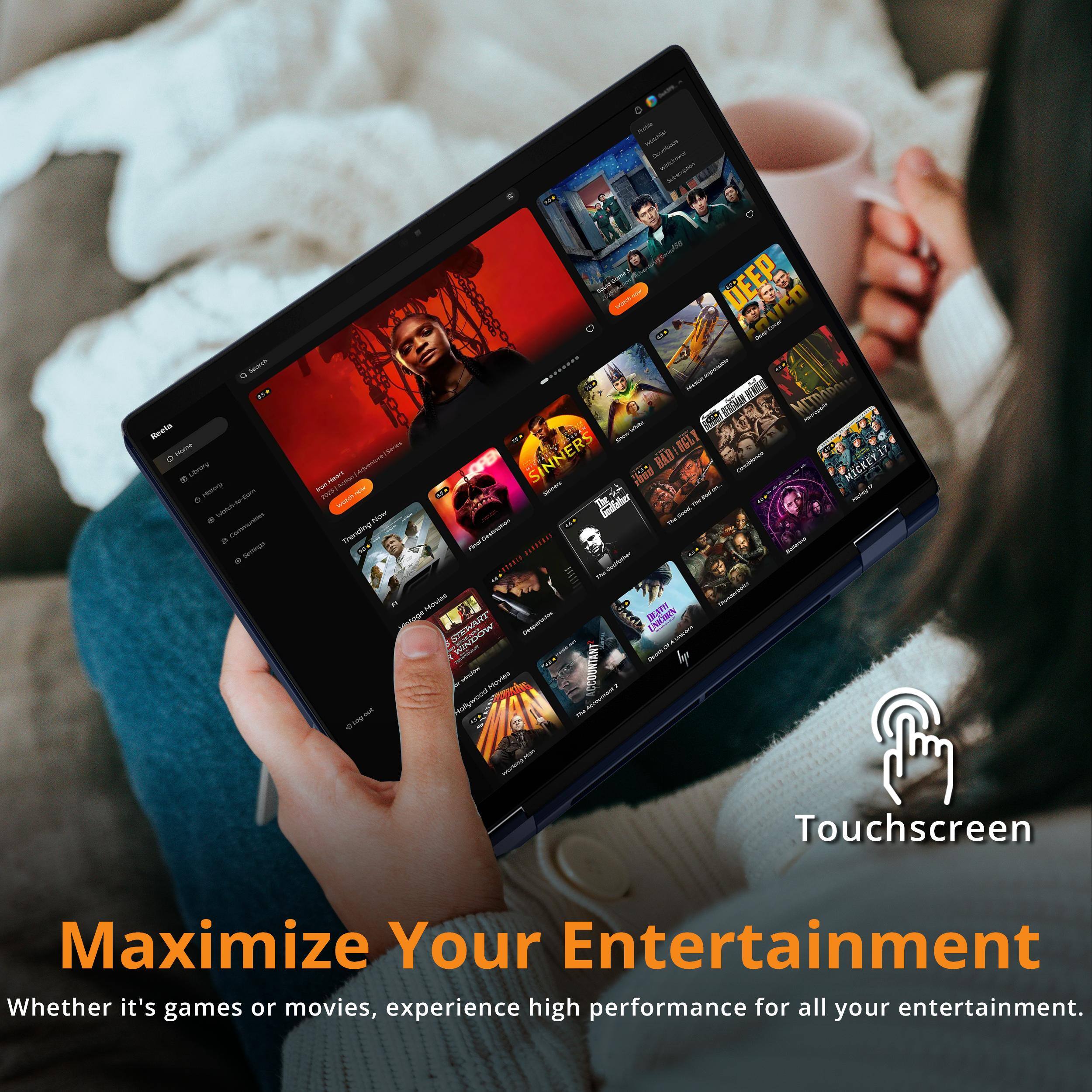 Maximize Your Entertainment  
Whether it's games or movies, experience high performance for all your entertainment.