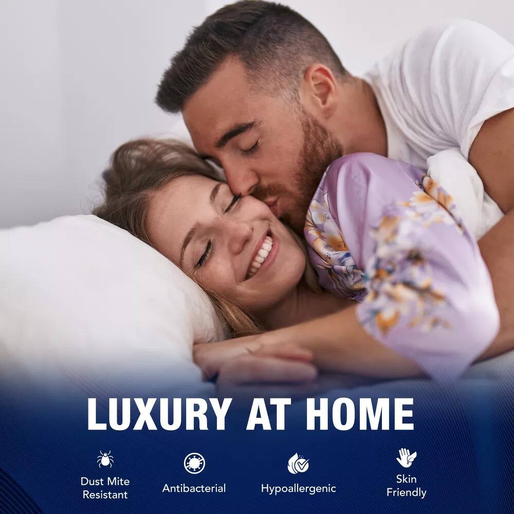 LUXURY AT HOME  
Dust Mite Resistant  
Antibacterial  
Hypoallergenic  
Skin Friendly