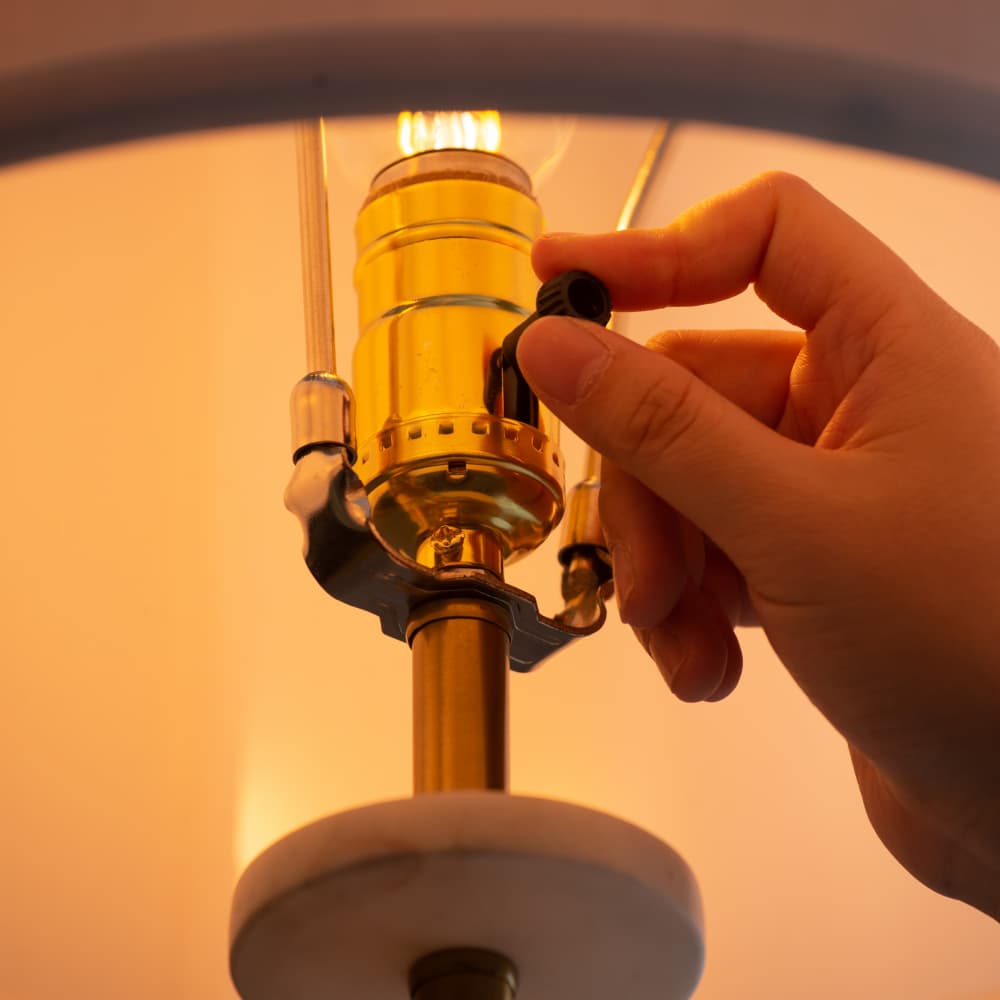 Alt View 6. Luckbyte - 13x32.8 Inch Table Lamp Shade Assembly Required.