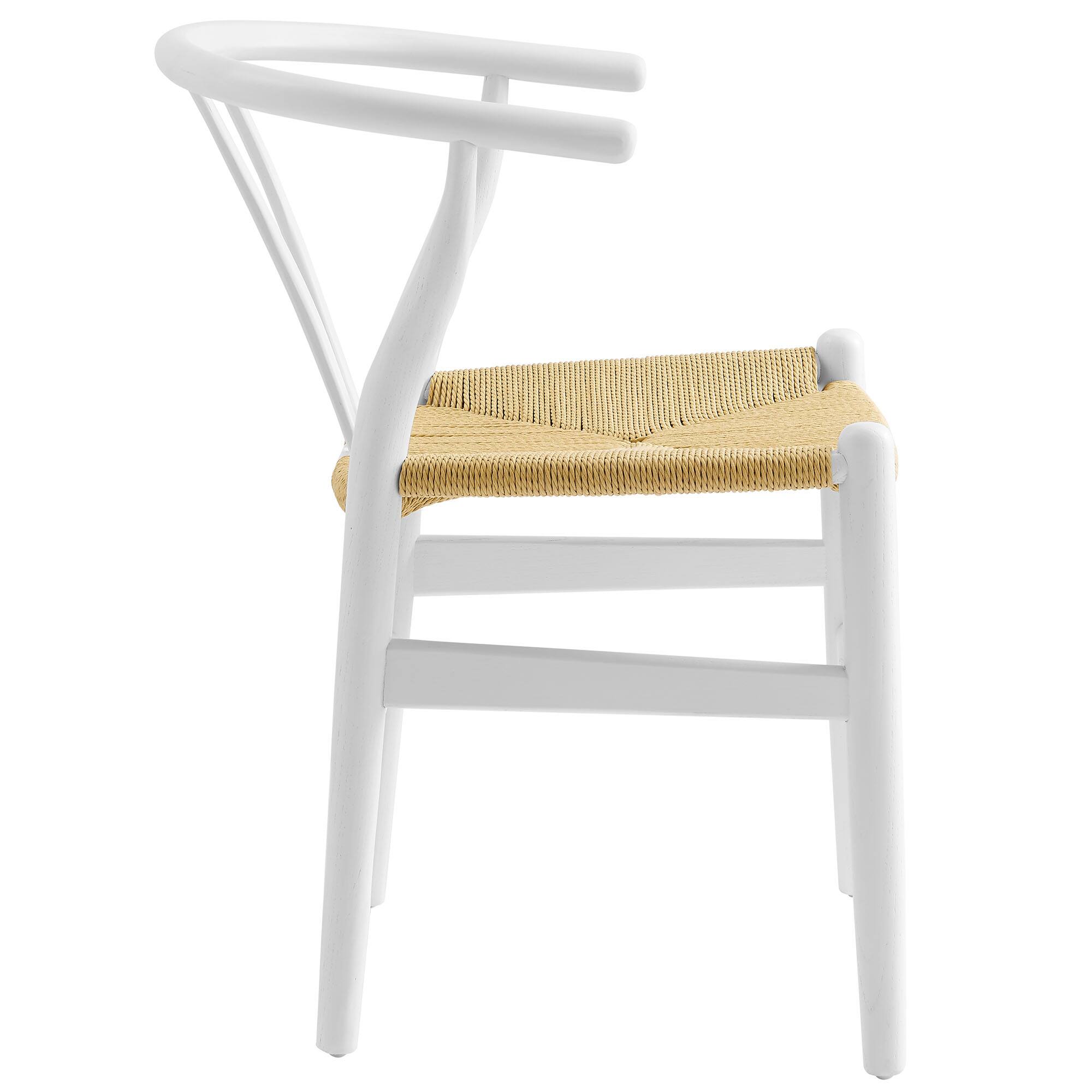 Back. Modway - Amish 29" Wood Dining Chair by Modway - White.