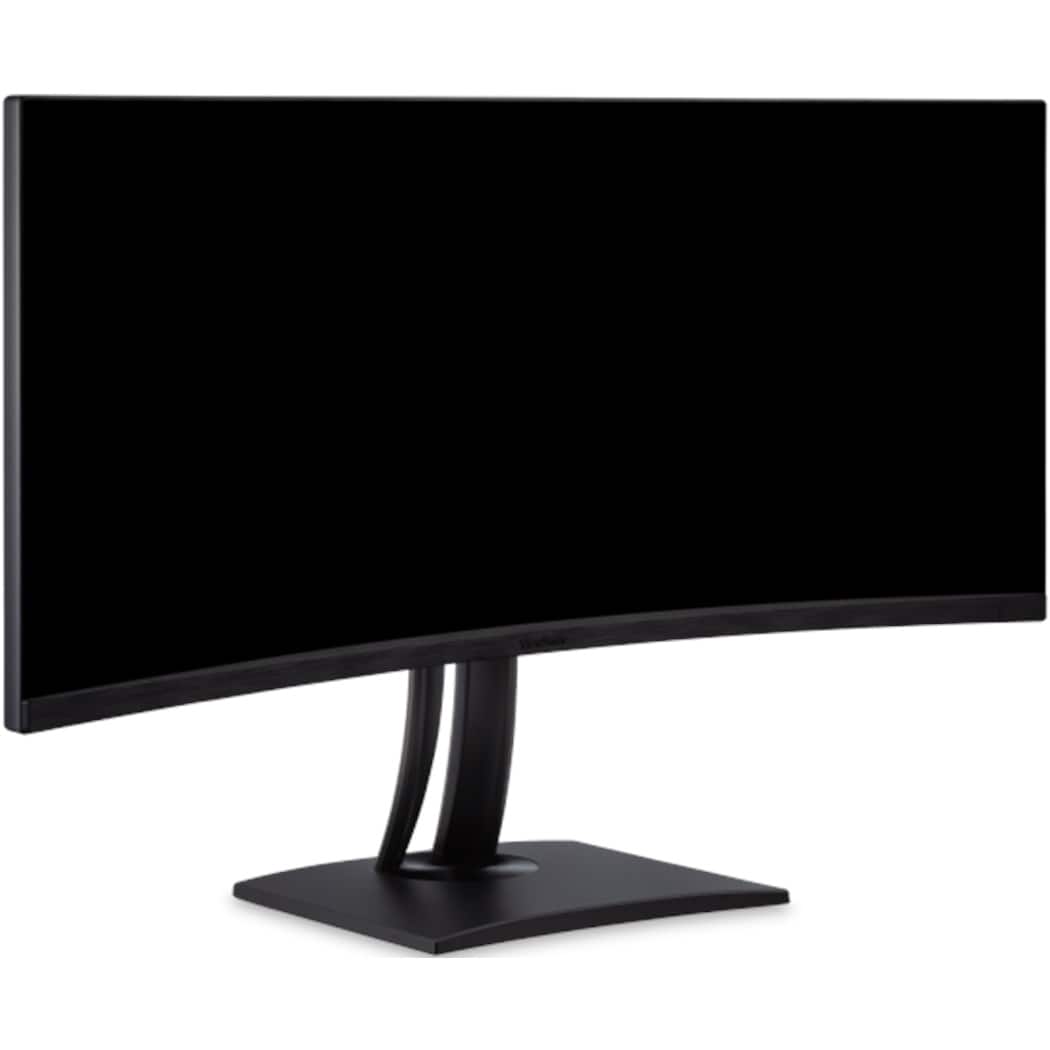 Angle. ViewSonic - ColorPro VP3881A 38" LED WQHD Curved Monitor with HDR10 (USB C/HDMI/DisplayPort) - Black.
