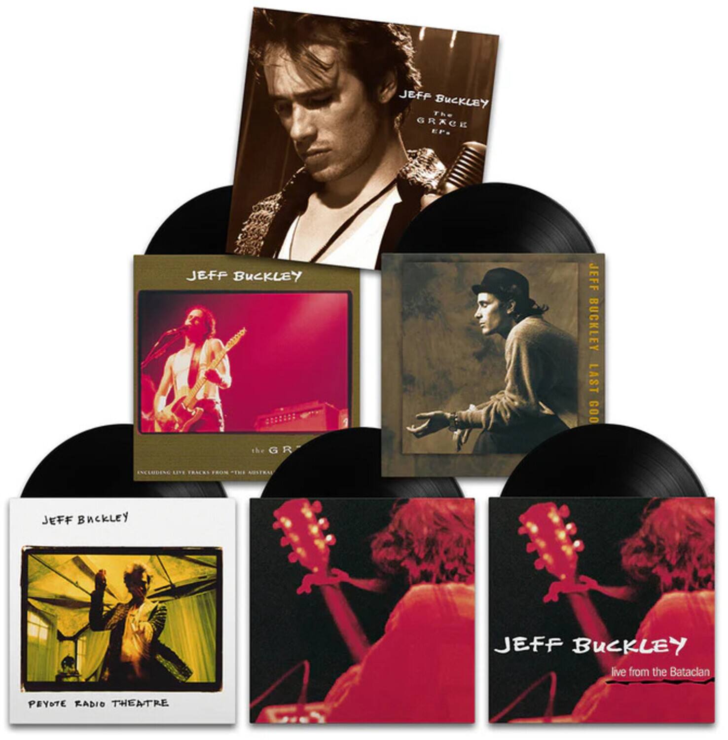 Jeff Buckley - Grace EP's - 5LP Boxset on Black Vinyl - VINYL LP