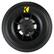 Front. KICKER - CST20 0.75" Coaxial Tweeters (Pair) - Black.