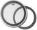 Front Standard. Evans - EMAD 22" Bass Batter Drum Head - Clear.