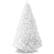 Front. Best Choice Products - Best Choice Products 6ft Premium White Hinged Artificial Christmas Pine Tree w/ 1,000 Tips, Metal Base - White.