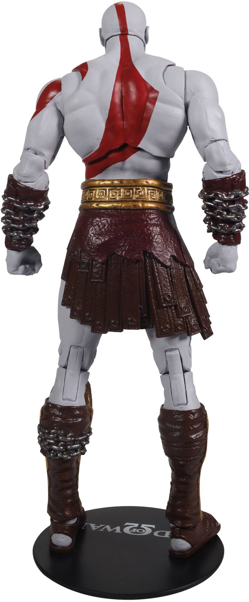 Back. McFarlane Toys - God of War Kratos 7.2" Action Figure - McFarlane Gaming Edition.