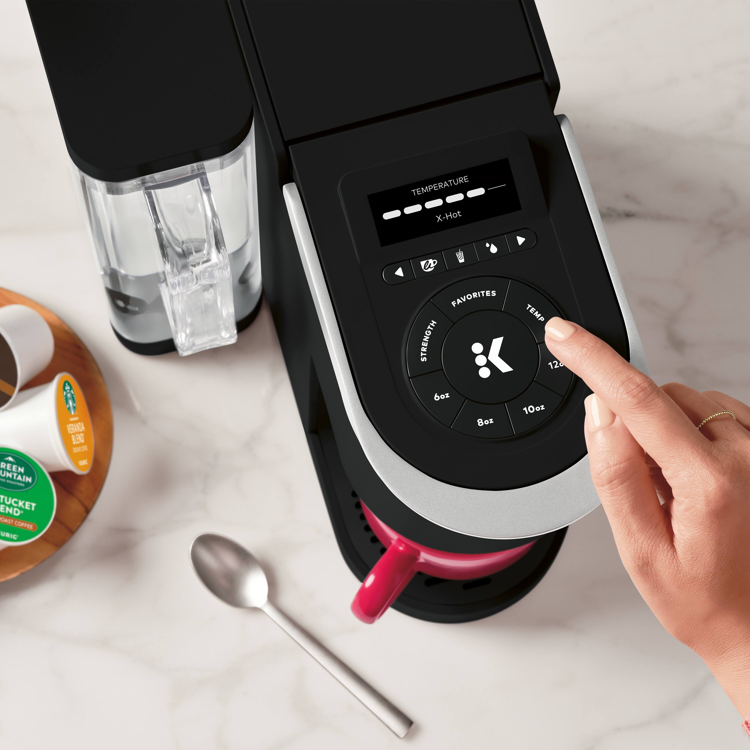 Alt View 20. Keurig - K-Supreme SMART Single Serve Coffee Maker with WiFi Compatibility - Black.