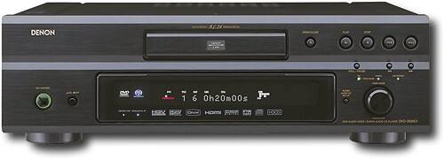Front Standard. Denon - DVD Player with HD Upconversion.