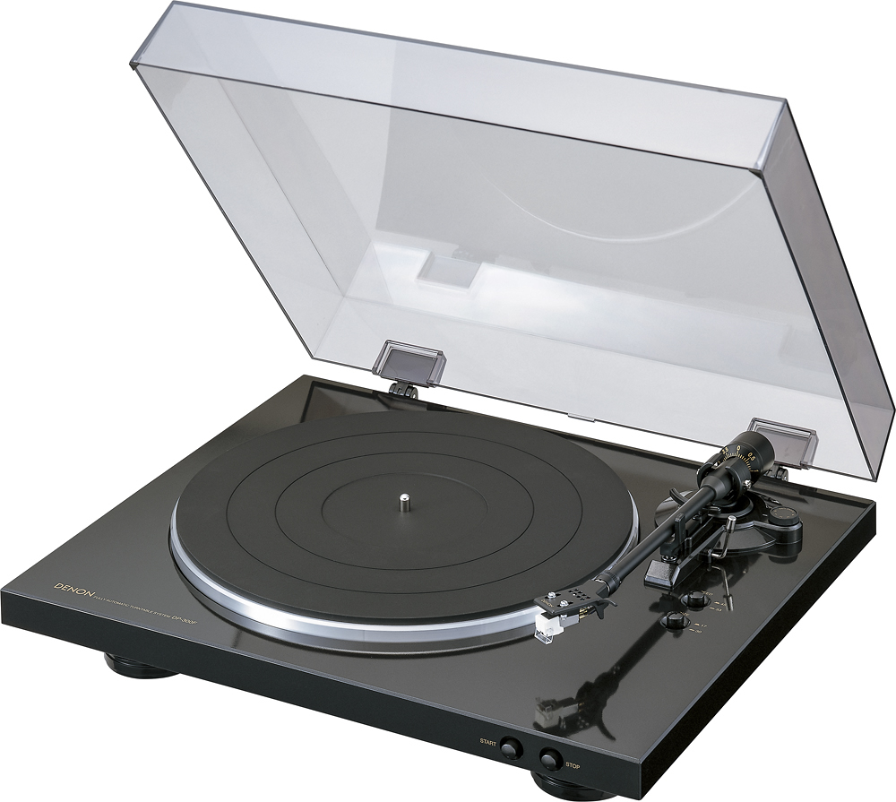 Denon DP-300F Fully Automatic Analog Turntable with Built-In 