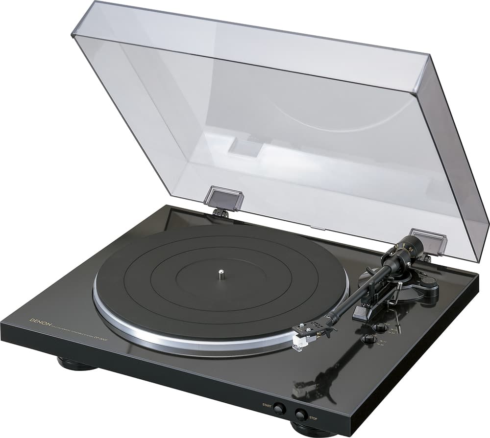 Angle View: Crosley - Turntable - Black