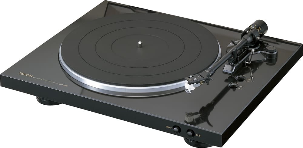 Denon DP-300F Fully Automatic Analog Turntable with Built-In Phono