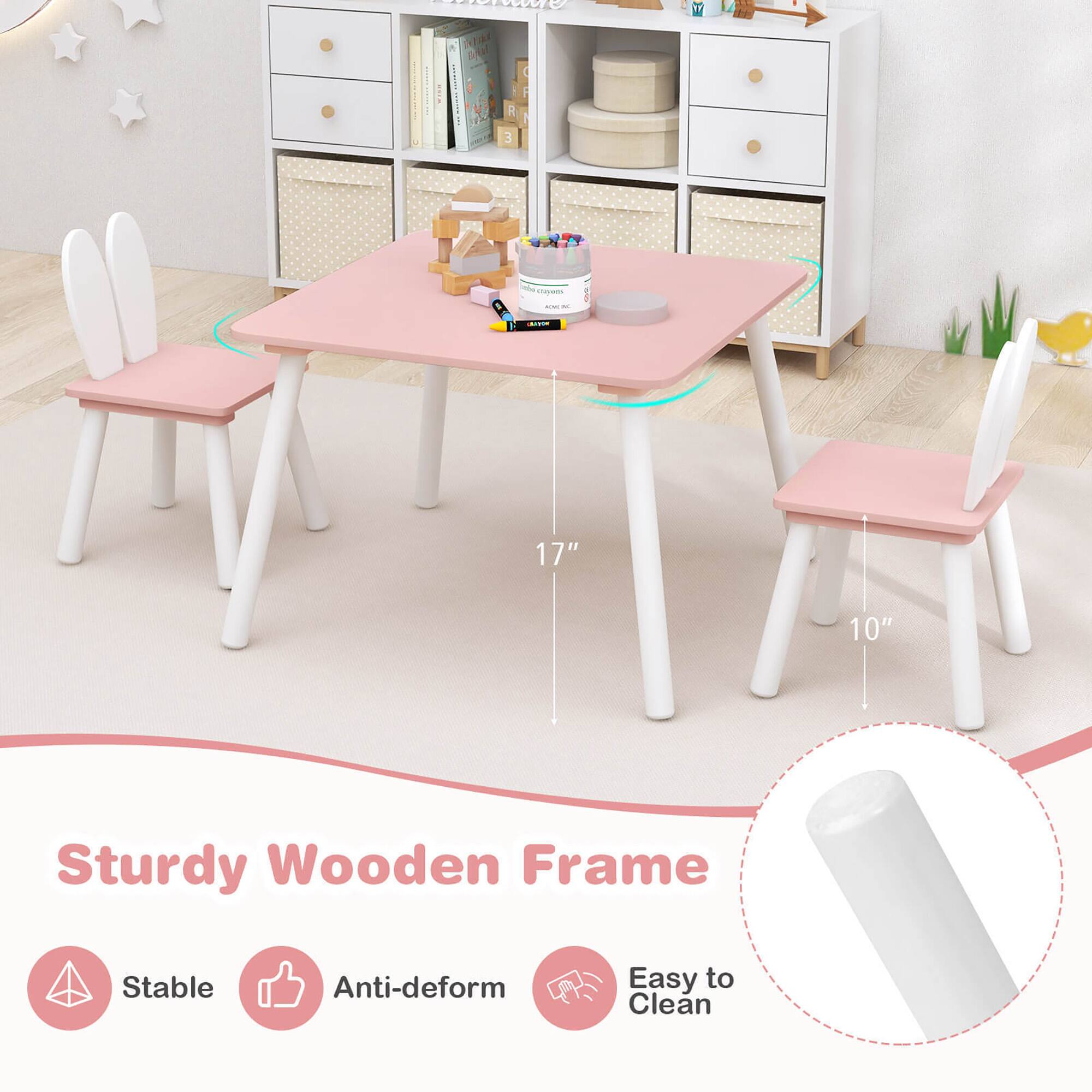 Sturdy Wooden Frame  
Stable  
Anti-deform  
Easy to Clean  

17"  
10"