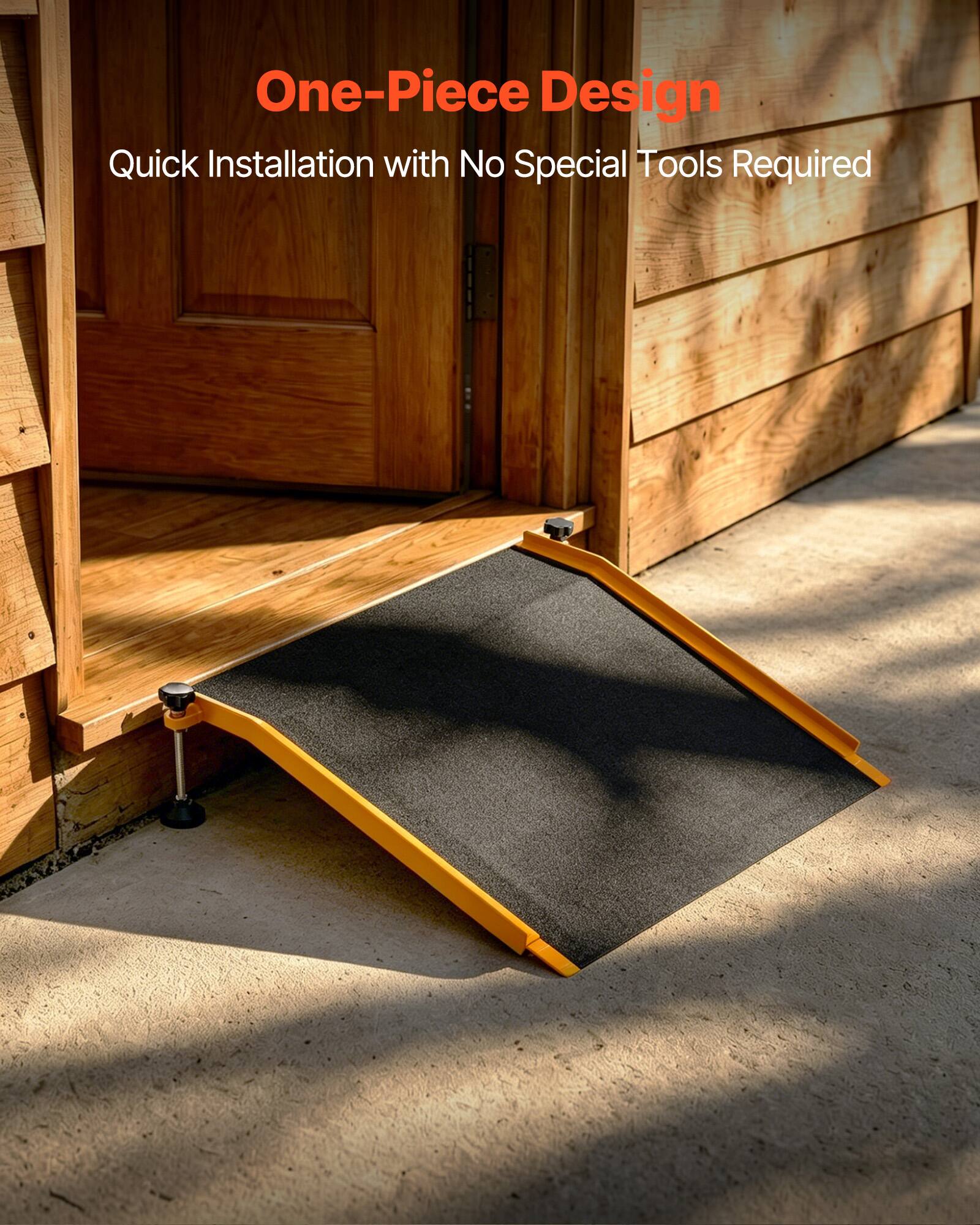 One-Piece Design  
Quick Installation with No Special Tools Required