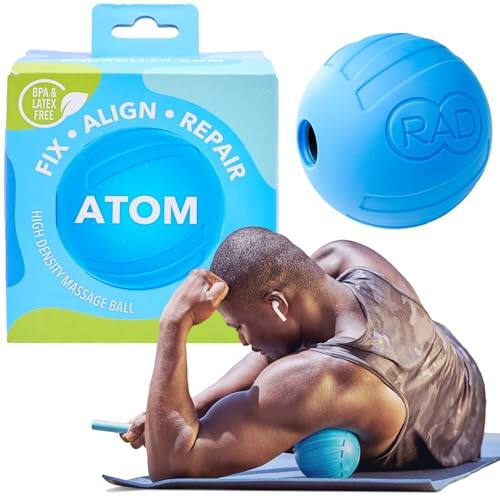 BPA & LATEX FREE  
FIX • ALIGN • REPAIR  
ATOM  
HIGH DENSITY MASSAGE BALL