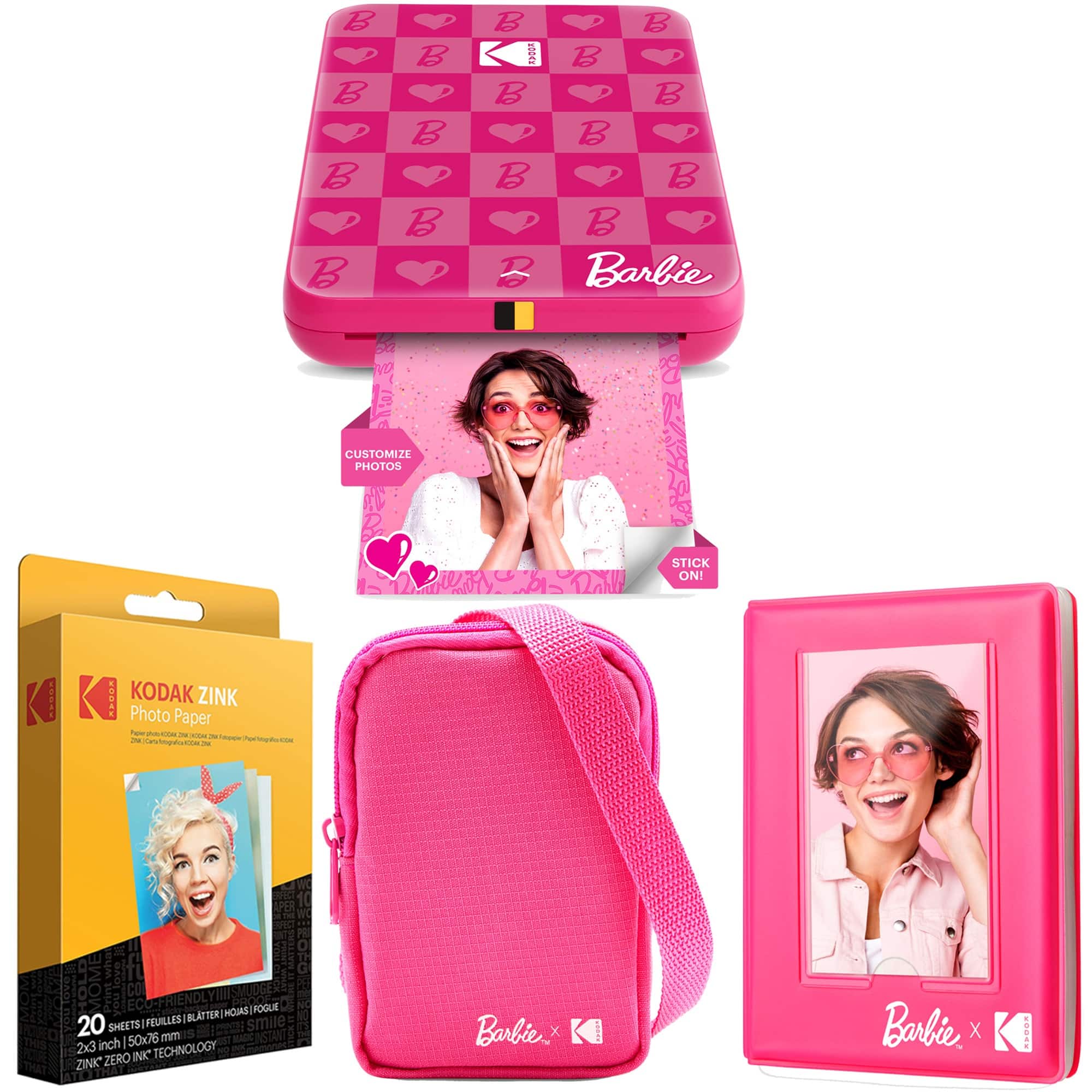 Kodak - Step Slim Instant Photo Printer +Deluxe Camera Case & More