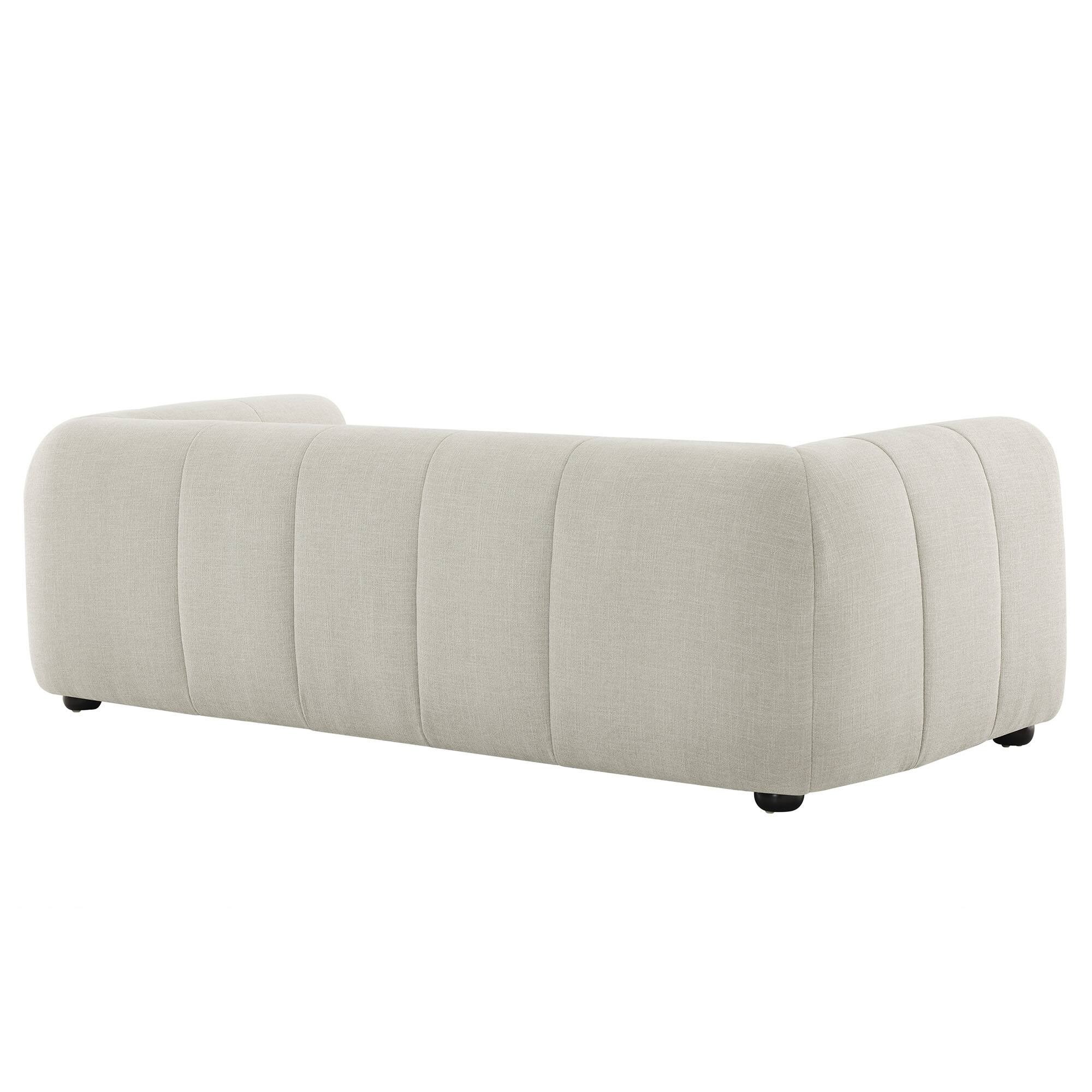 Alt View 1. Modway - Liana Upholstered Fabric Sofa by Modway - Gray.