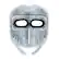 Back. Mito Red Light, LLC - MitoGLOW™ LED Red Light Therapy Mask | With Blue, Yellow, Red and Near Infrared LED - White.