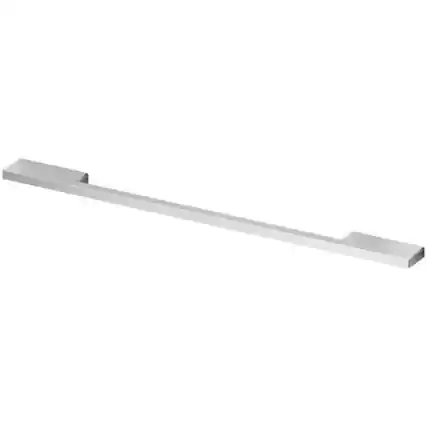 Front. Fisher & Paykel - Contemporary Square Fine 1 pc Handle Kit for 24" Integrated Wine Cellar or Beverage Refrigerator - Stainless Steel.