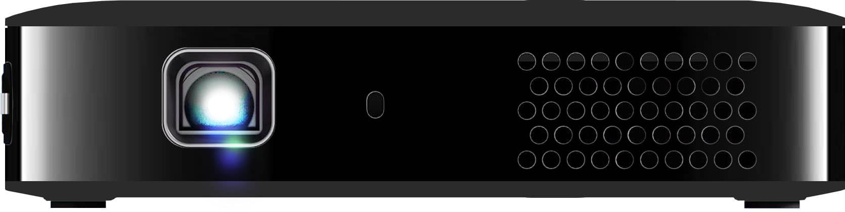 Front. Miroir - M200S Portable Smart HD Projector - Black.