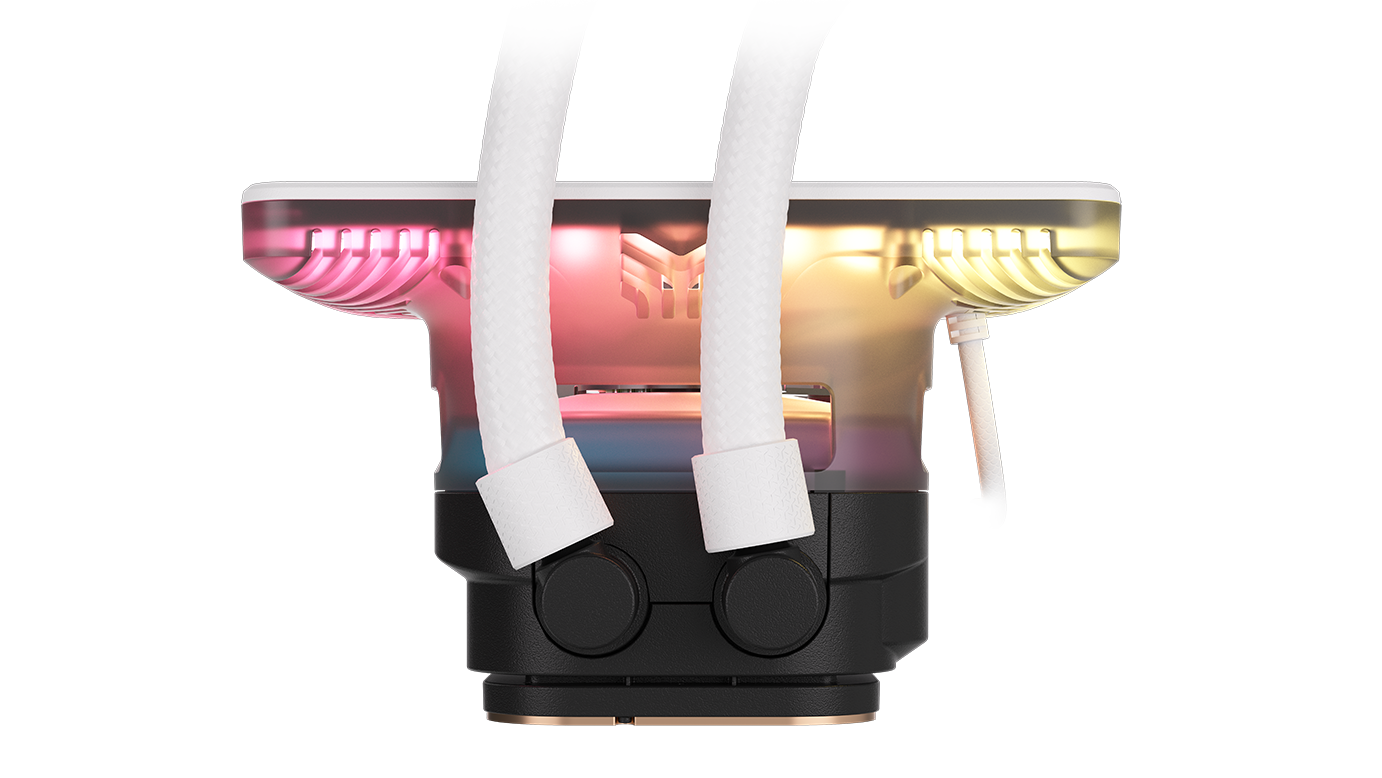 Alt View 12. CORSAIR - iCUE LINK TITAN II 360 RX LCD AIO Liquid CPU Coolers - White.
