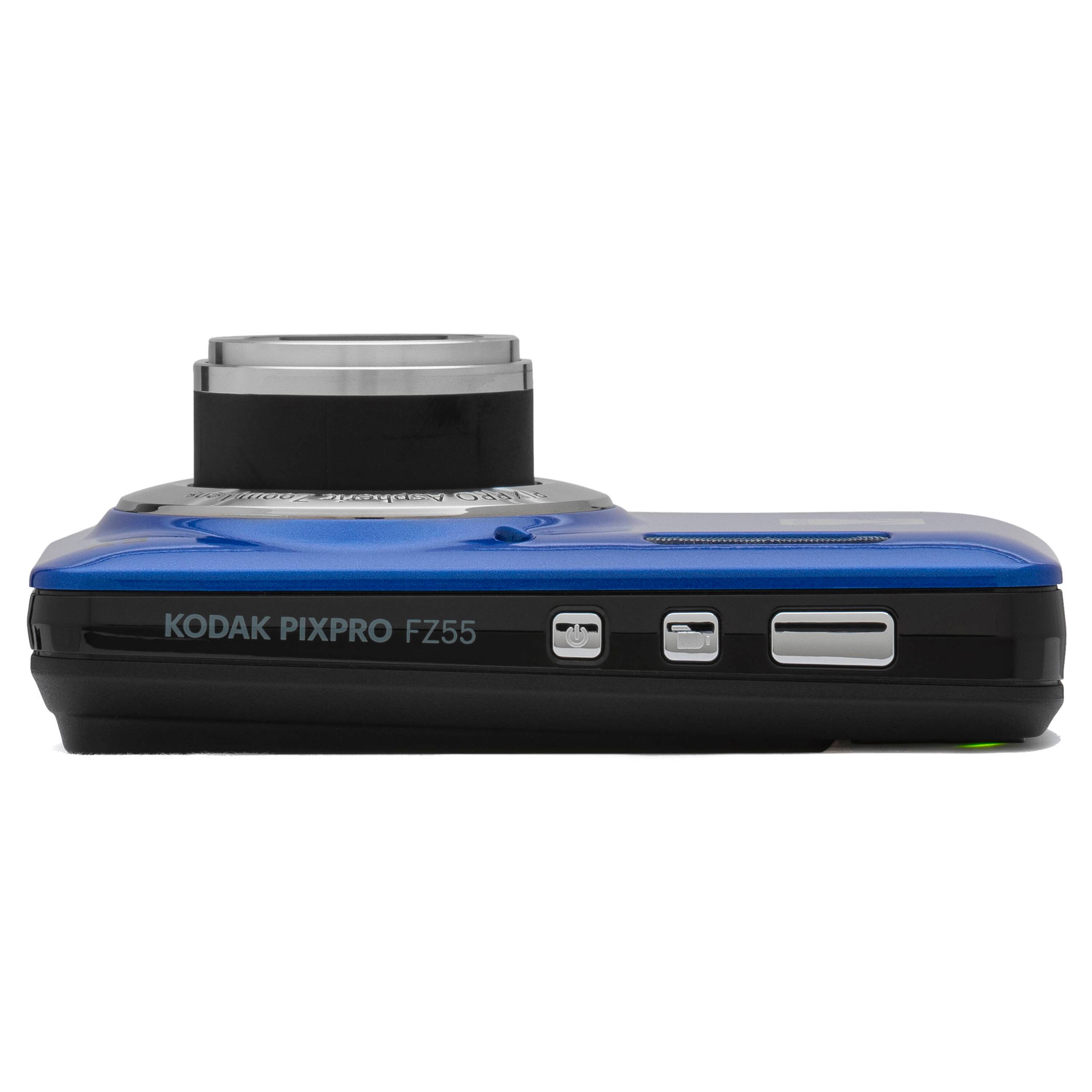 Alt View 1. Kodak - PIXPRO FZ55 16.4 Megapixel Compact Camera - Blue.