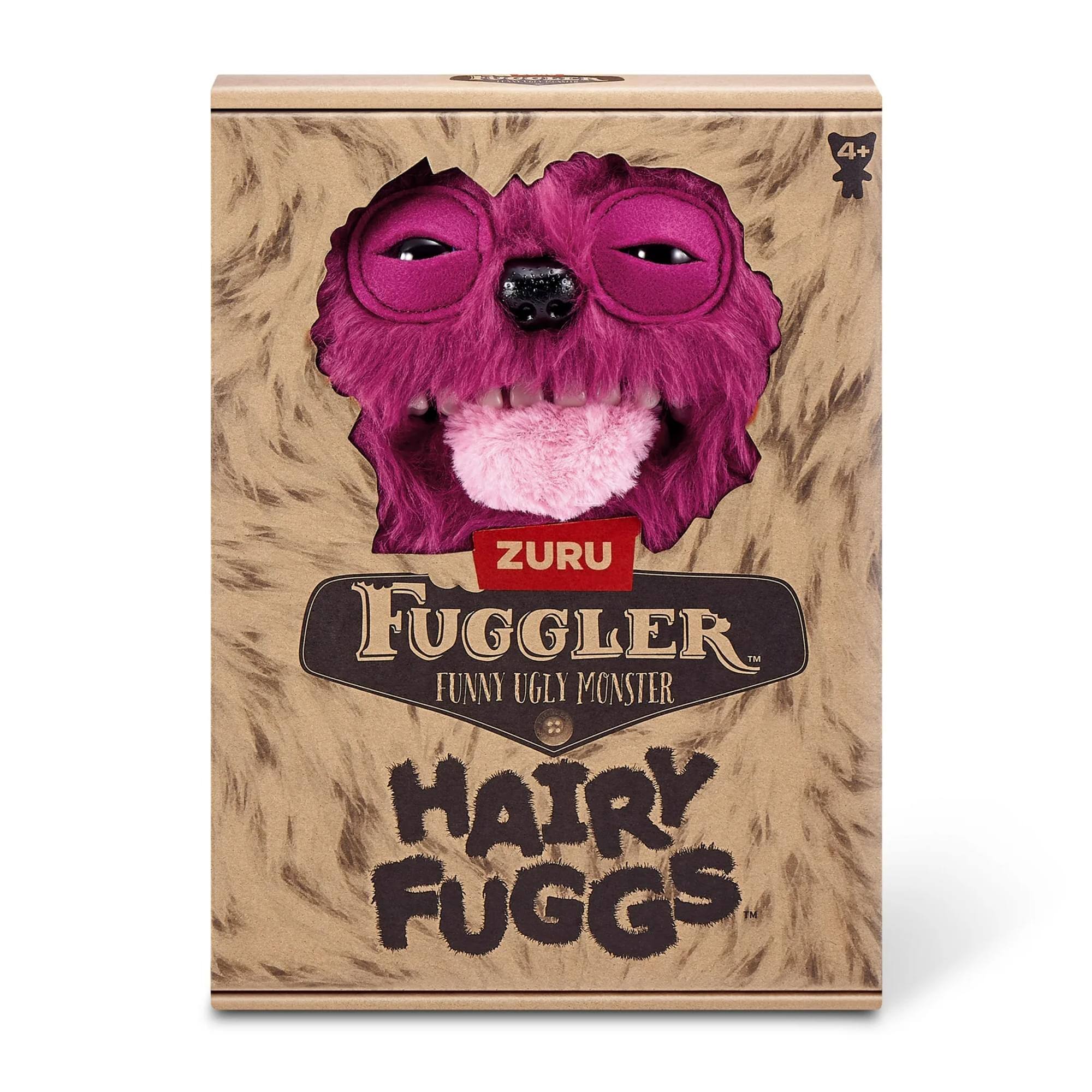 4+  
ZURU  
FUGGLER™  
FUNNY UGLY MONSTER  
HAIRY FUGGS