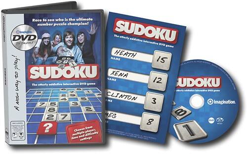 Front Standard. Imagination Entertainment - Sudoku: The Interactive DVD Game.