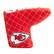 Front. Team Golf - Kansas City Chiefs Quilted Blade Putter Cover - Multicolor.