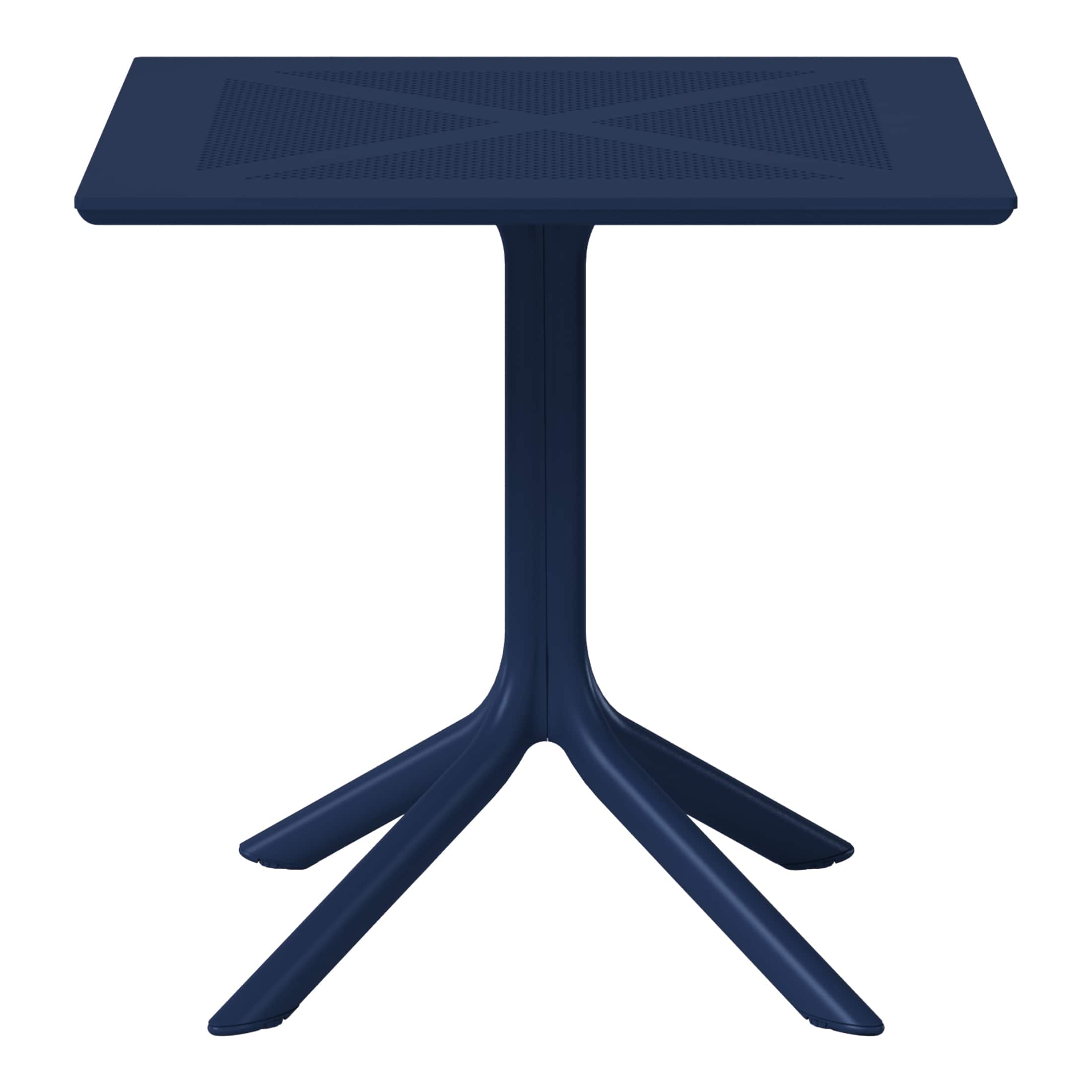 "WestinTrends - Playa 31.5"" Square Plastic Outdoor Patio Dining Table for 4 - Navy Blue" price history on PriceWatchPro