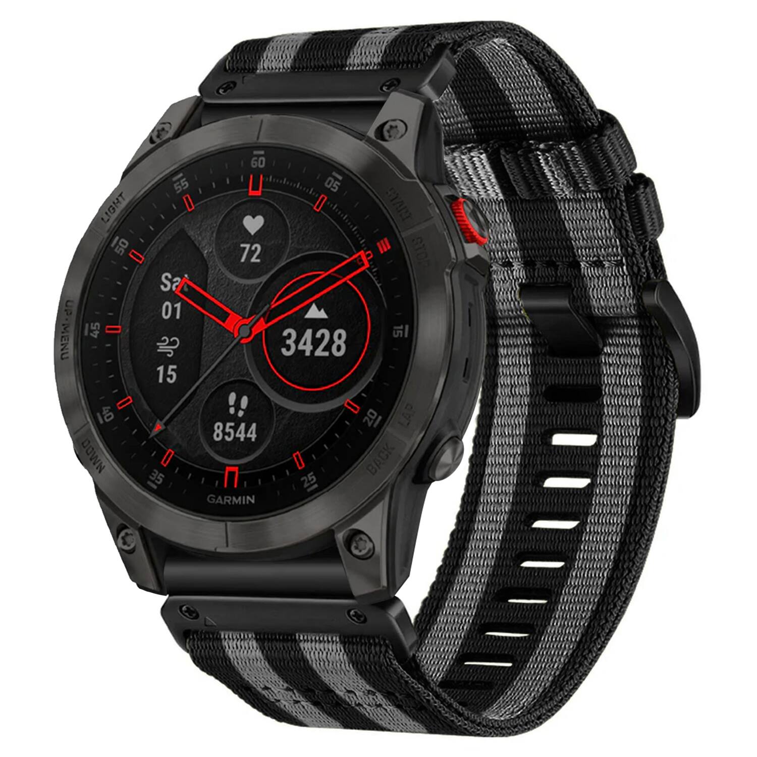 60 55 05 LIGHT D STANT 50 72 III STOP - Sa an 01 UP-MENU 45 - 15 3428 15 40 20 LAP 8544 NMD0 0 O BACK 35 25 GARMIN