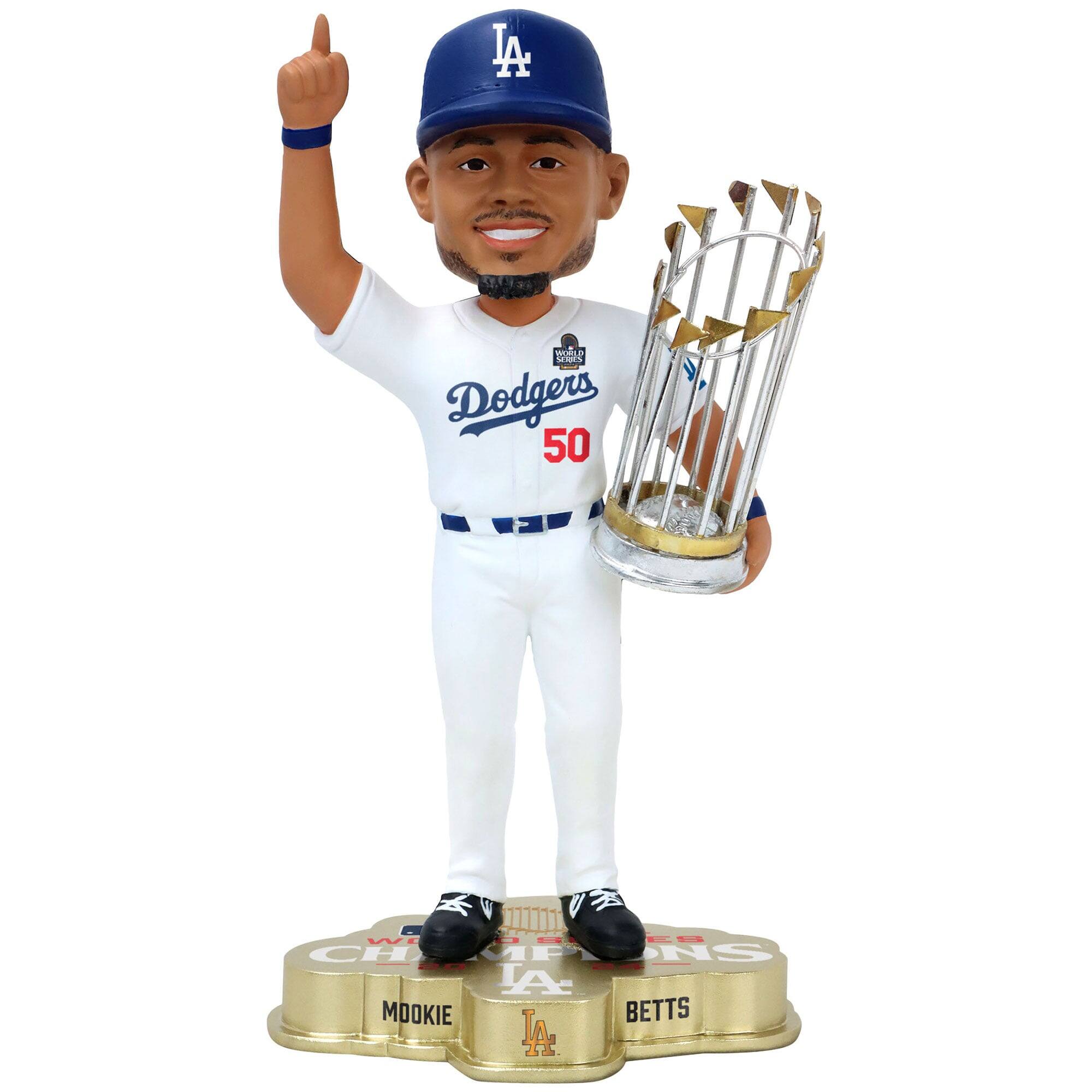 Mookie Betts Los Angeles Dodgers 2024 World Series Champions Exclusive 8" Bobblehead