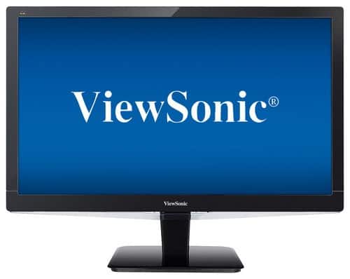 ViewSonic - 23.6" 4K UHD Monitor - Black-Front_Standard 
