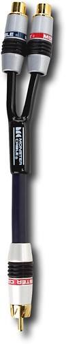 Front Standard. Monster Cable - Male-to-Female Adapter.