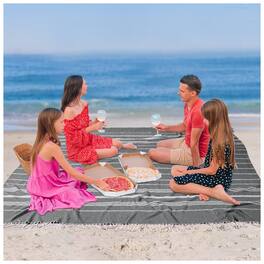 Reds Spade - Giant Beach Towel Extra Large Throw Blanket Carnival Cruise Ship Yoga Mat Plane Haves Accessories Outdoor C - Xl Black-XL(72"x72")