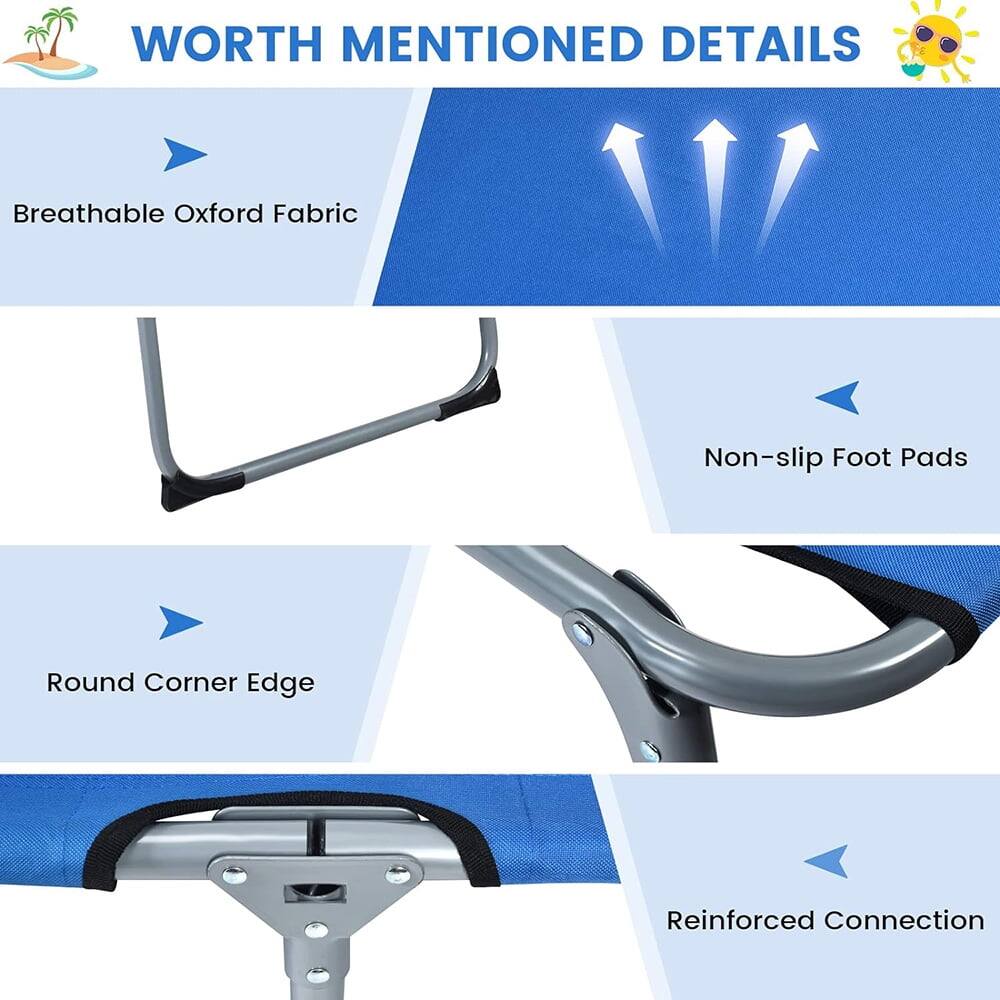 WORTH MENTIONED DETAILS

- Breathable Oxford Fabric
- Non-slip Foot Pads
- Round Corner Edge
- Reinforced Connection