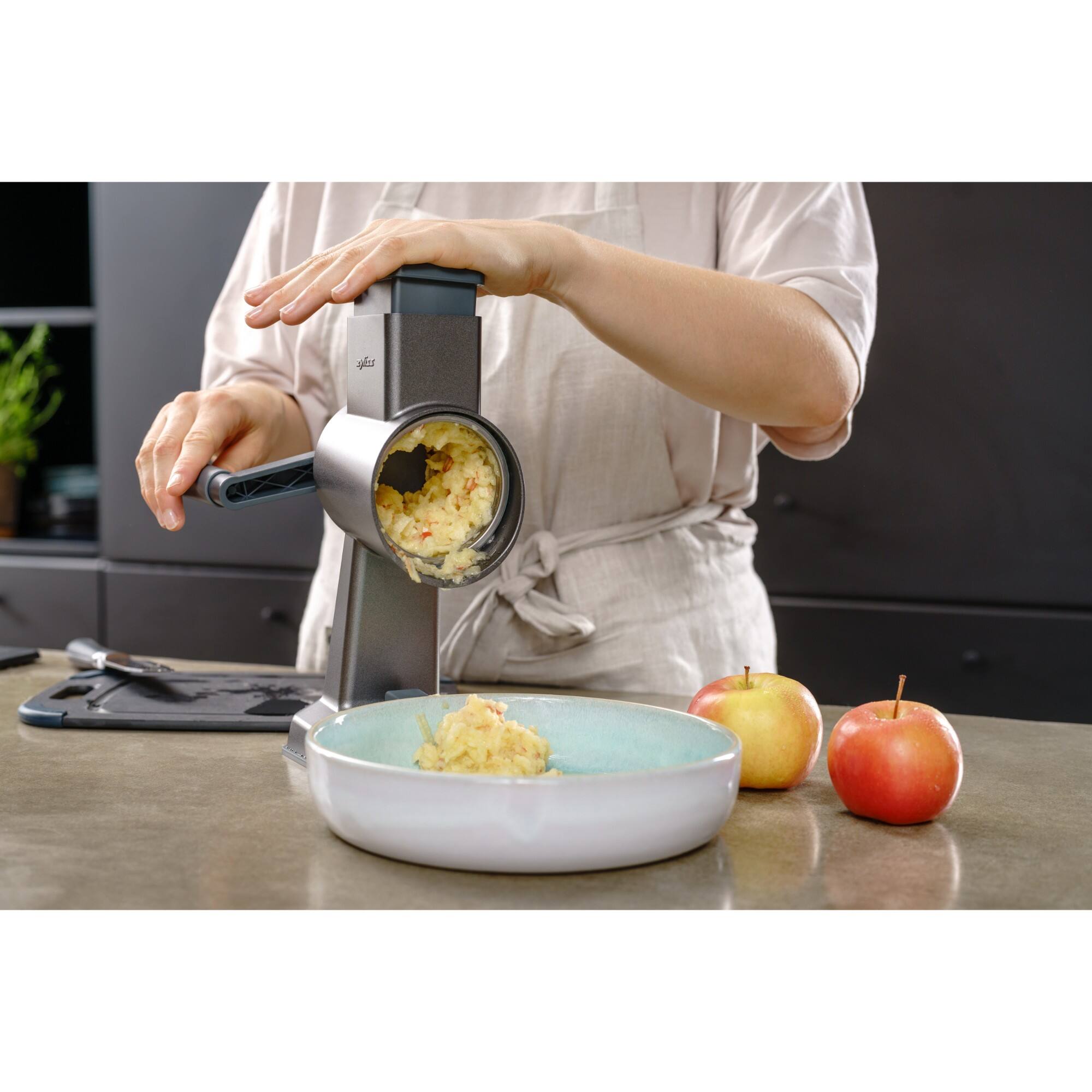 Alt View 9. Zyliss - Rotary Cheese Grater, Aluminium (5-yr guarantee) - Grey.