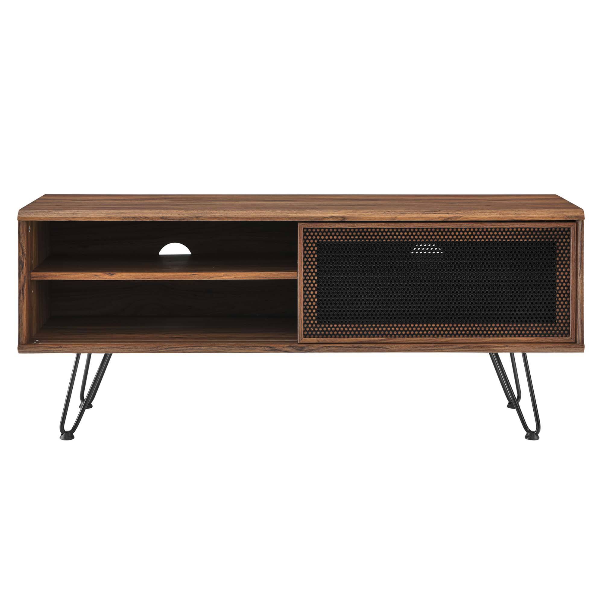 Back. Modway - Nomad 47" TV Stand by Modway - Walnut.