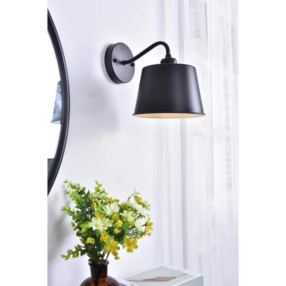 Living District - Nota 1 light Wall Sconce - Black price history on PriceWatchPro