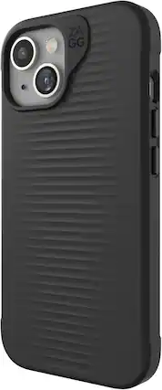 Front. ZAGG - ZAGG Luxe Snap iPhone 15/14/13 Case - Protective- Black - Black.