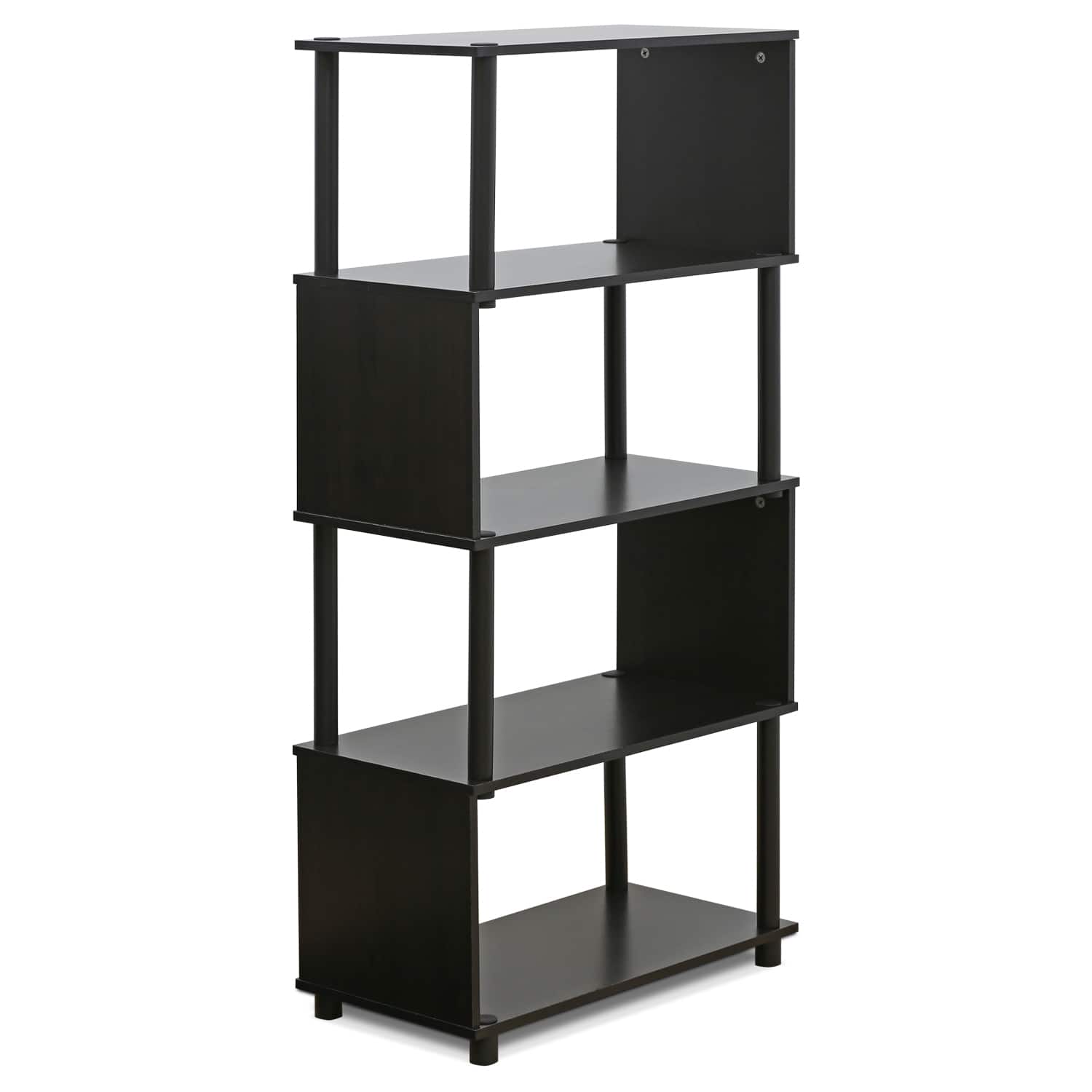 Furinno - Flexi 5-Tier Rack, Espresso - Espresso