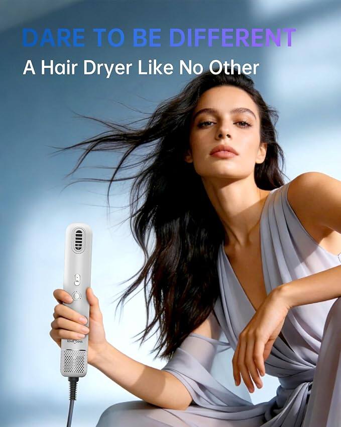 DARE TO BE DIFFERENT  
A Hair Dryer Like No Other