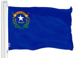 G128 - Nevada State Flag 3x5 ft 150D Printed Polyester - Assorted Colors